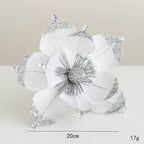 Magnolias artificiales de 8" x 8" para bodas y eventos