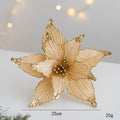 Flores de Pascua artificiales de 9.8" para bodas y eventos - Rosa