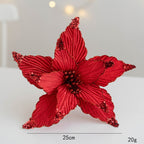 Flores de Pascua artificiales de 9.8" para bodas y eventos