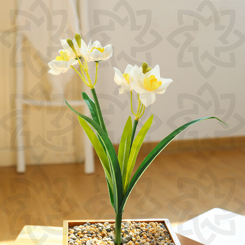 Narcisos artificiales de 17.7" para bodas y eventos