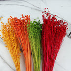 Ramo artificial de 15" x 9" 20 piezas para bodas y eventos - Verde