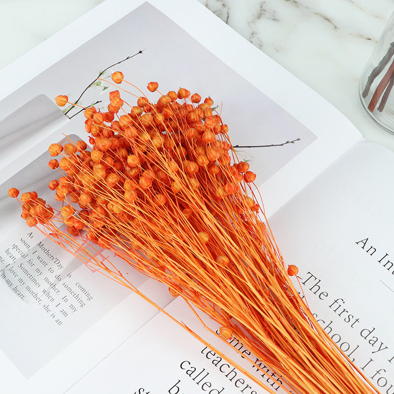 Ramo artificial de 15" x 9" 20 piezas para bodas y eventos - Naranja