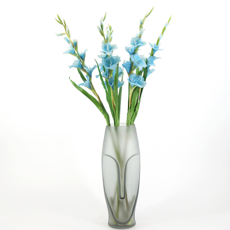 Tallos artificiales de 43" 5 piezas para decoración del hogar, eventos y escaparates - Naranja