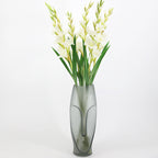 Tallos artificiales de 43" 5 piezas para decoración del hogar, eventos y escaparates - Blanco