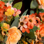 Peonías artificiales de 16" para decoración de otoño