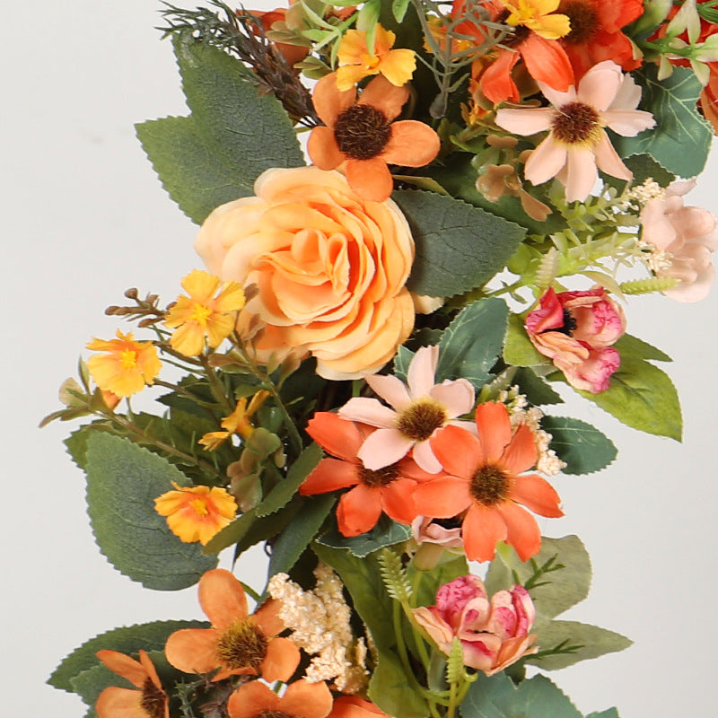 Peonías artificiales de 16" para decoración de otoño