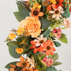 Peonías artificiales de 16" para decoración de otoño