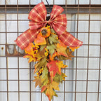 Calabazas artificiales de 19" x 10" para decoración del hogar