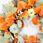 Calabazas artificiales de 17" x 17" para decoración de interiores
