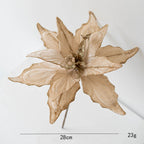 Flores de Pascua artificiales de 11" para bodas y eventos