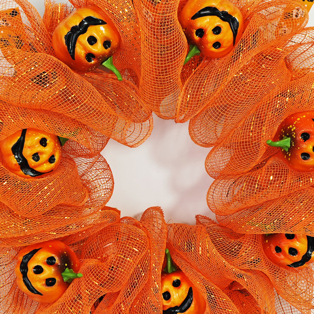 Calabazas artificiales de 17" x 17" para decoración de interiores