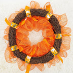 Calabazas artificiales de 17" x 17" para decoración de interiores