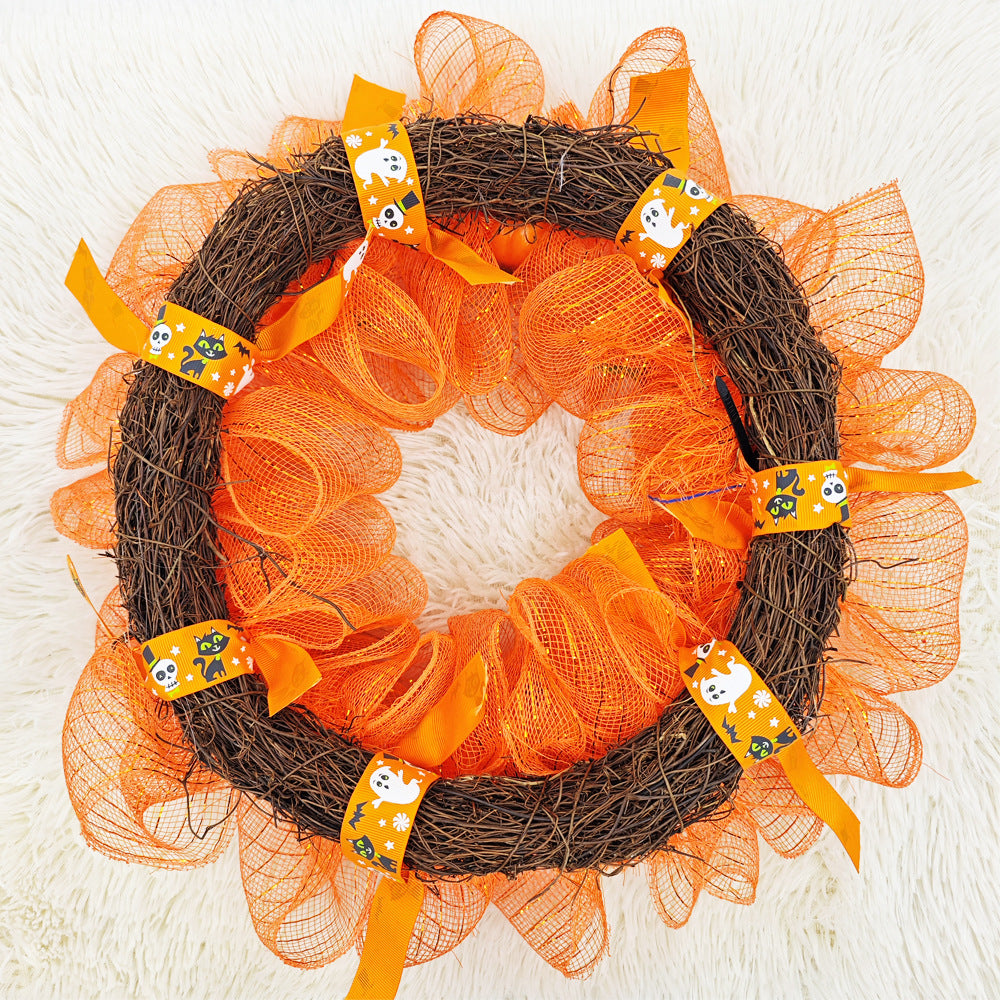 Calabazas artificiales de 17" x 17" para decoración de interiores
