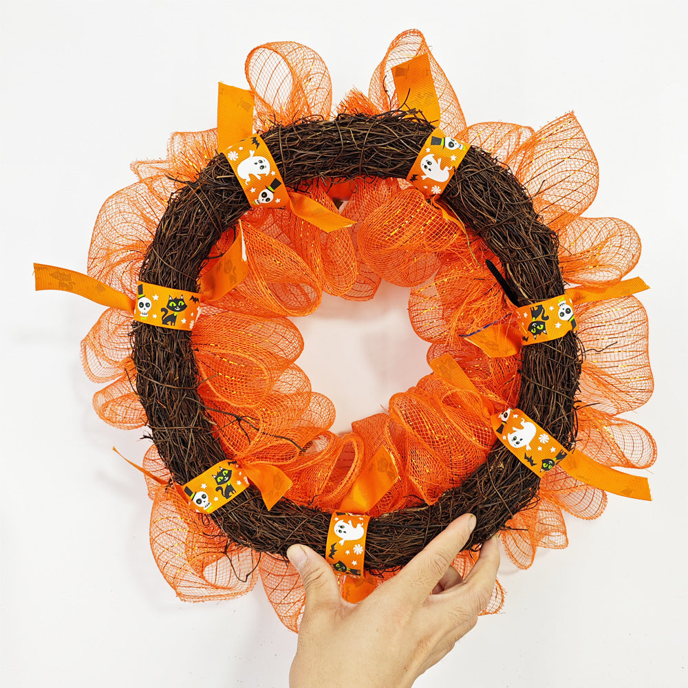 Calabazas artificiales de 17" x 17" para decoración de interiores