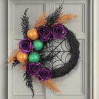 Rosas artificiales de 17" x 17" para decoración de interiores