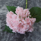 Hortensias artificiales con tacto real de 19" para bodas y eventos
