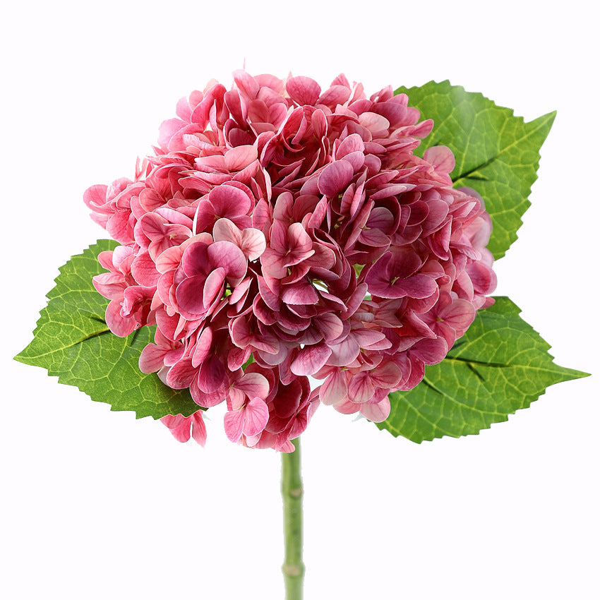 Hortensias artificiales con tacto real de 19" para bodas y eventos