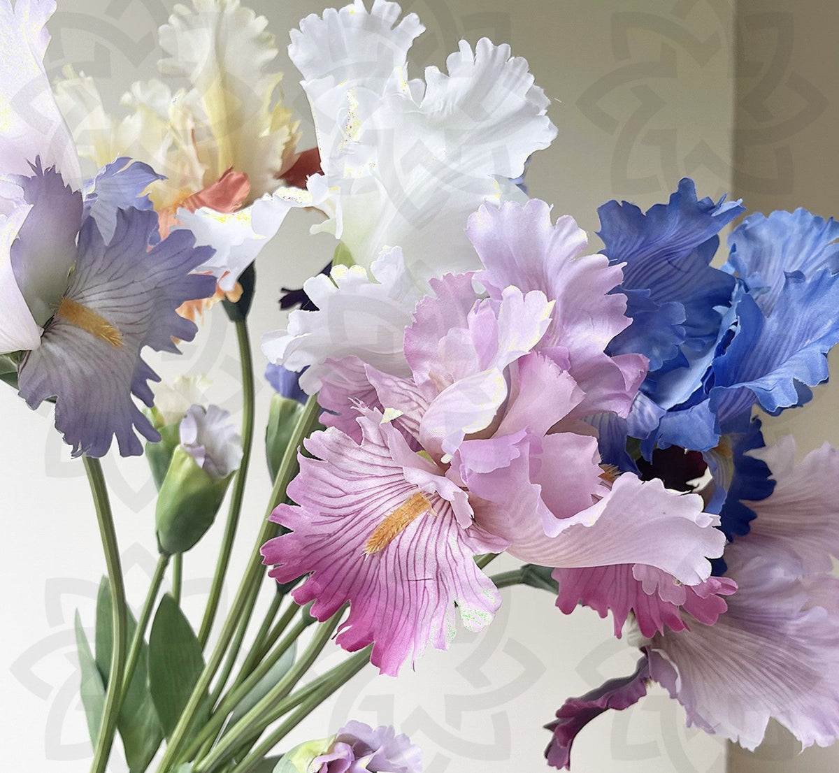 Tallos artificiales de 31" para bodas y eventos - Rosa/violeta