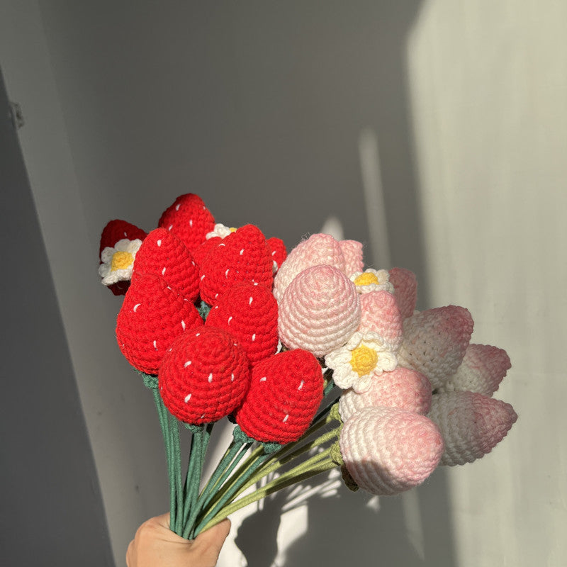 Bayas artificiales 2 piezas para bodas y eventos - Rojo