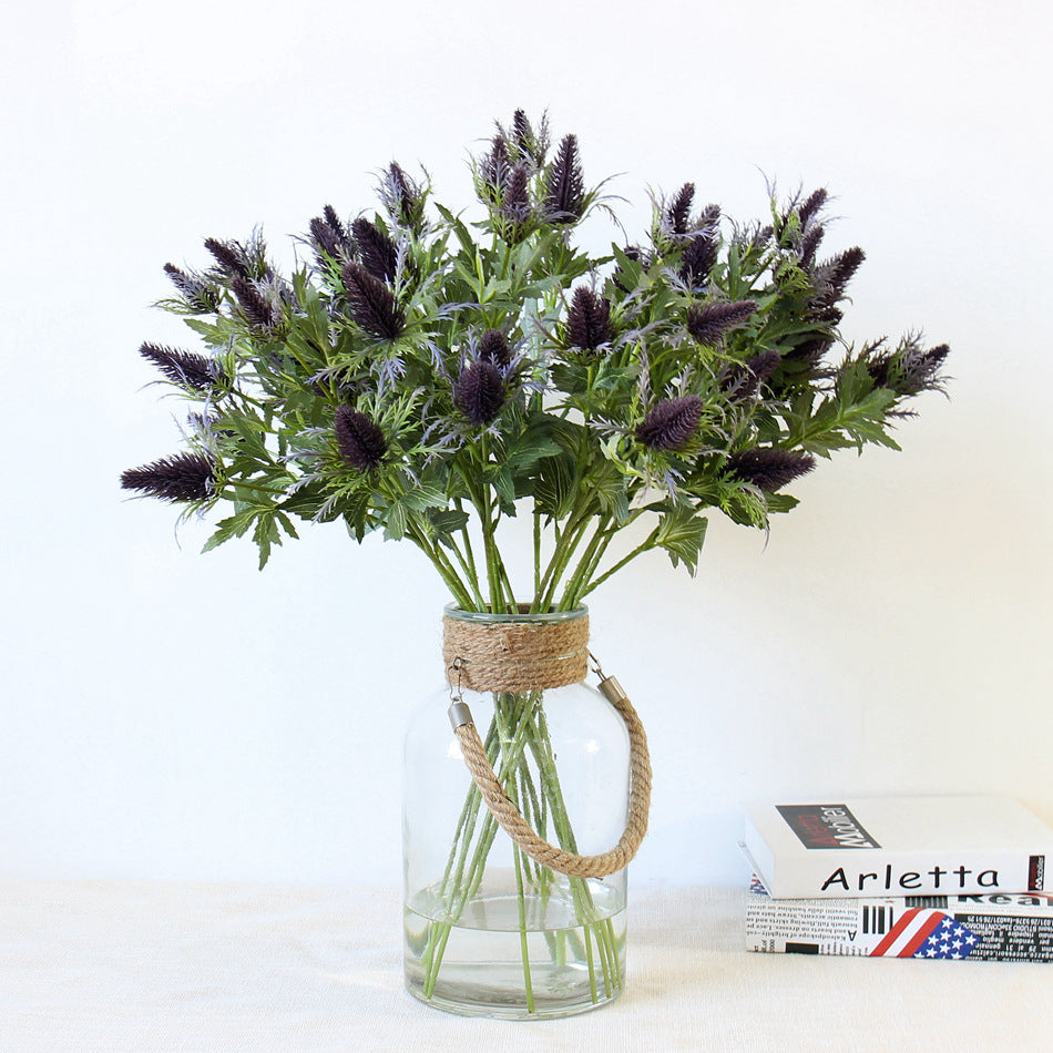Tallos artificiales con tacto real de 26" para bodas y eventos - Dusty morado