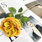 Rosas artificiales con tacto real de 17" para bodas y eventos