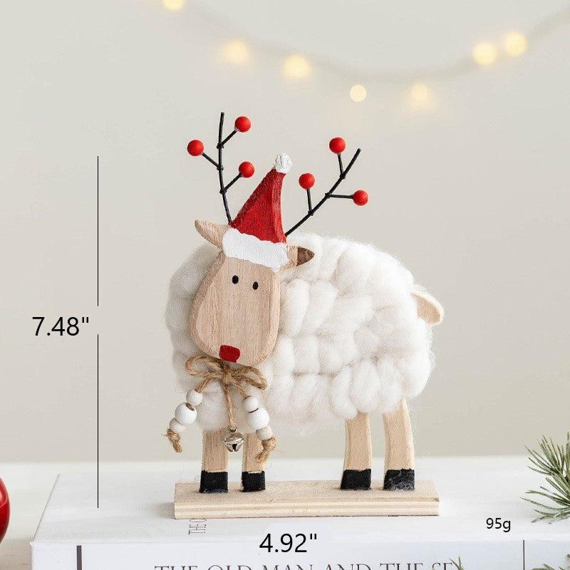 Adorno festivo artificial para decoración de interiores - O