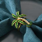 Flores artificiales 12 piezas para bodas y eventos - Verde