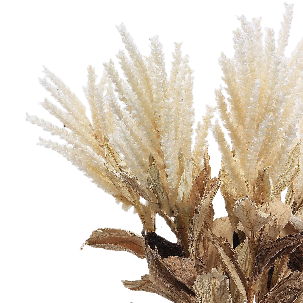 Pampas artificiales con tacto real de 19" x 8" para decoración del hogar, eventos y escaparates
