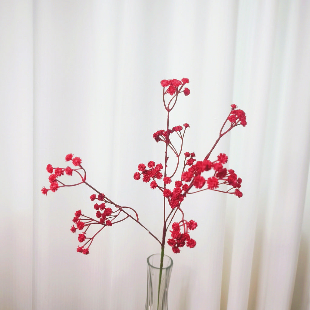 Paniculata artificial con tacto real de 23.6" para jardín, balcón y terraza