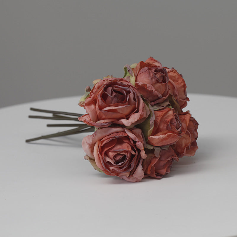 Rosas artificiales de 10" x 6" para bodas y eventos