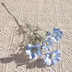 Margaritas artificiales de 24" para jardín, balcón y terraza - Rosa