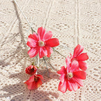 Margaritas artificiales de 24" para jardín, balcón y terraza