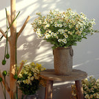 Margaritas artificiales de 21" para bodas y eventos - Blanco