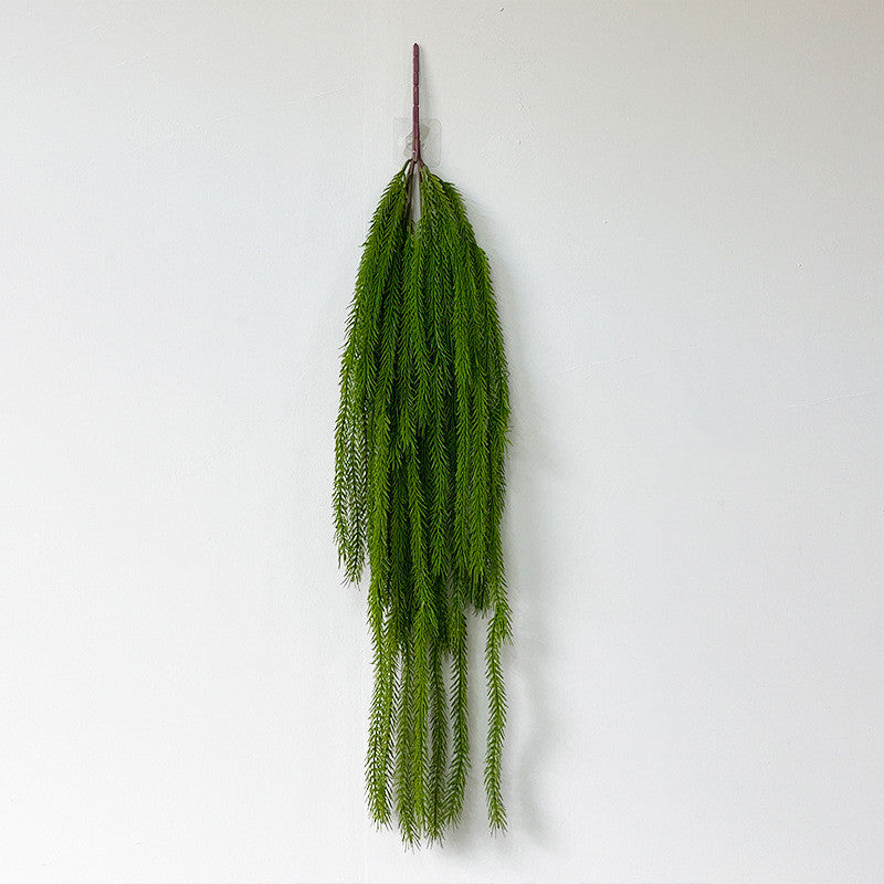 Ramas de pino artificiales con tacto real de 35" para arreglos florales y proyectos DIY