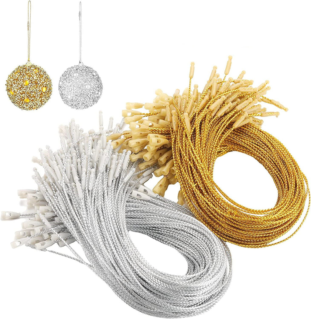 Adorno colgante artificial 200 piezas para arreglos florales y proyectos DIY - Dorado