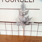 Flores de Pascua artificiales de 25" x 15" 5 piezas para bodas y eventos