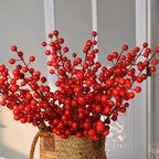 Bayas artificiales de 16" para decoración del hogar