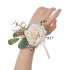 Rosas artificiales de 2" x 2" para bodas y eventos