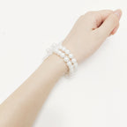 Corsage artificial para bodas y eventos - Only pearl wrist band