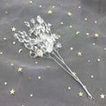 Tallos artificiales de 5" x 2" 3 piezas para bodas y eventos - Lilac