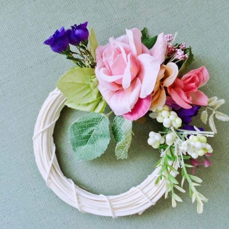 Flores artificiales 2 paquetes para arreglos florales y proyectos DIY - Blanco 12"