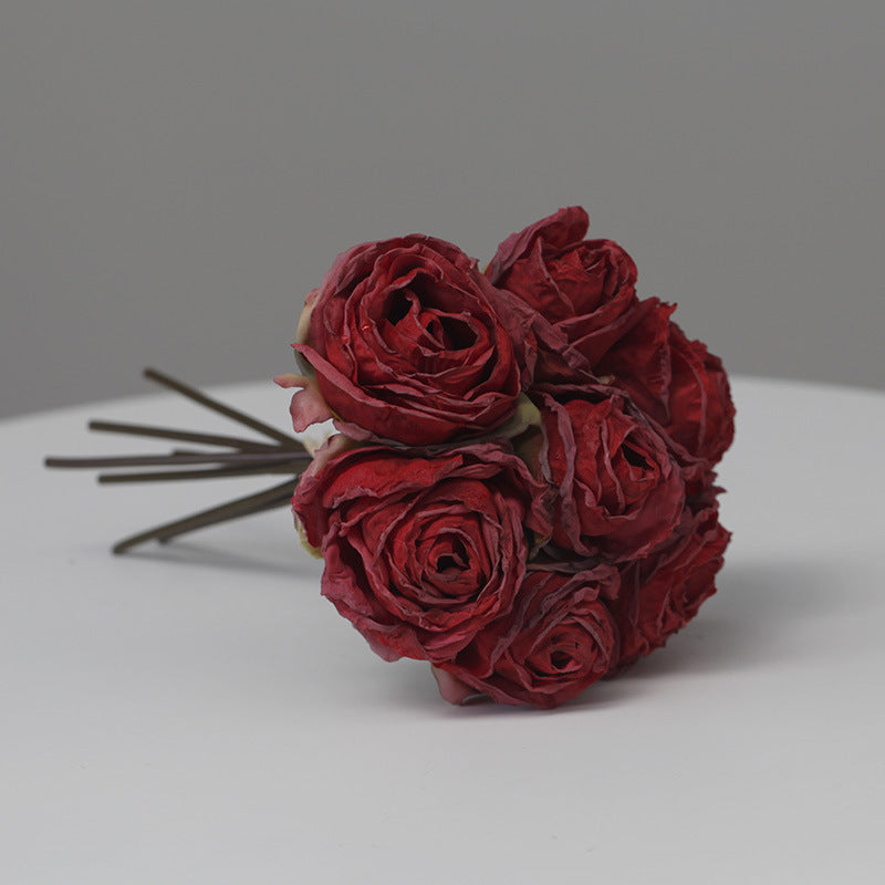 Rosas artificiales de 10" x 6" para bodas y eventos