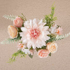 Dalias artificiales de 11" x 6" para bodas y eventos