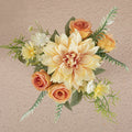 Dalias artificiales de 11" x 6" para bodas y eventos - Rosa