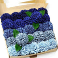 Eucalipto artificial para bodas y eventos - Azul real/navy/lake