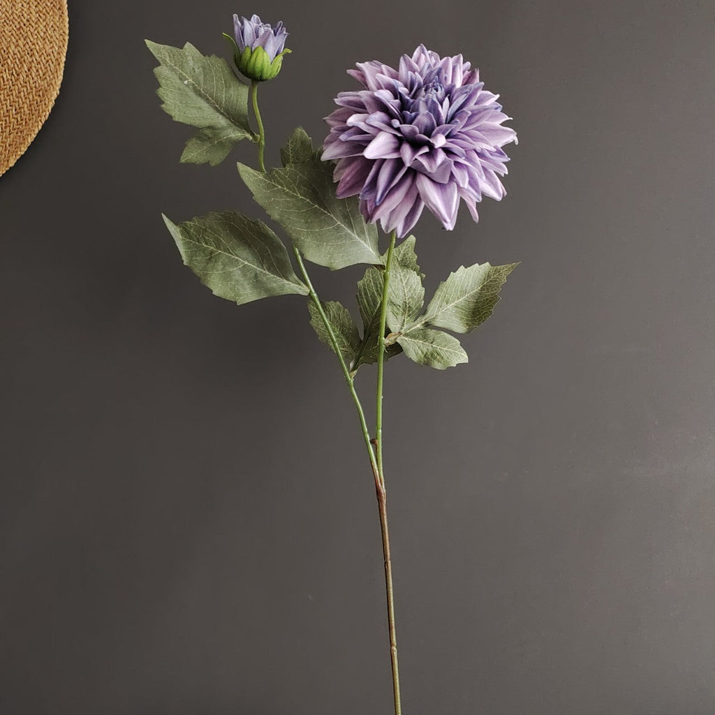 Dalias artificiales con tacto real de 29" para bodas y eventos