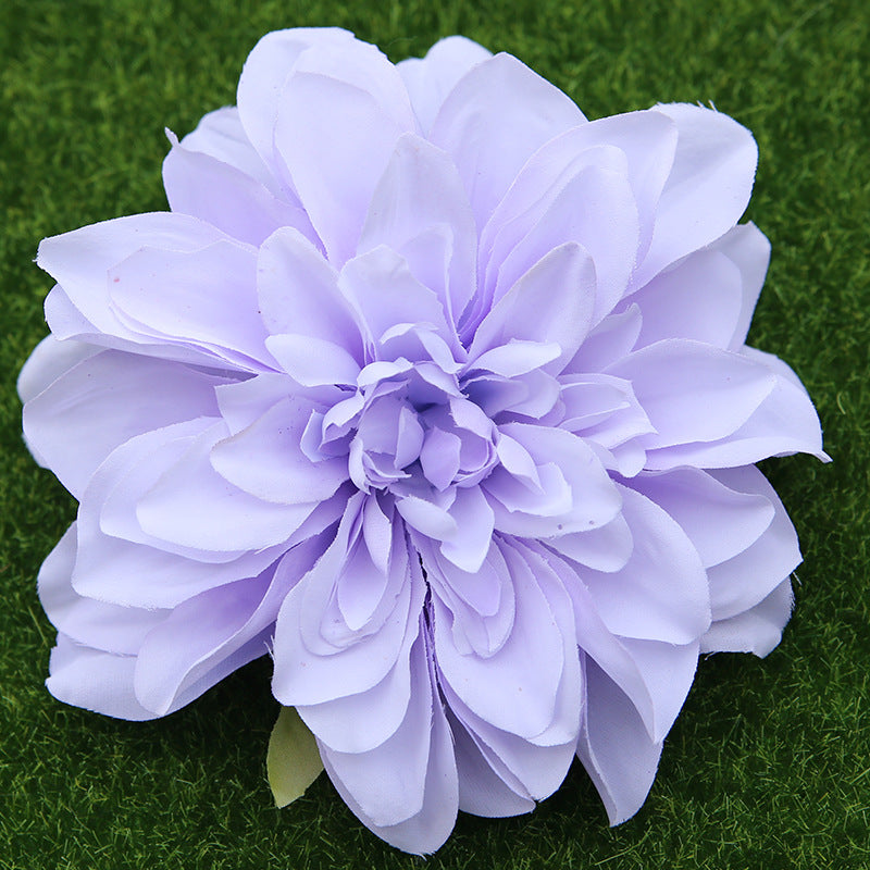 Dalias artificiales de 5" para bodas y eventos - Naranja 1 pieza