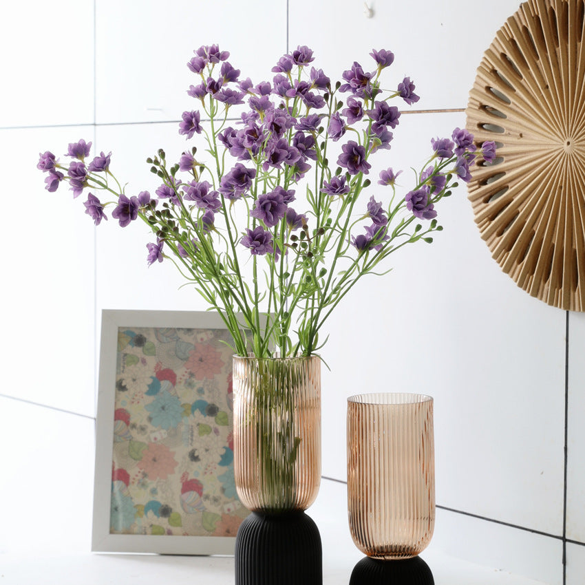 Tallos artificiales de 32" para bodas y eventos - Dusty morado