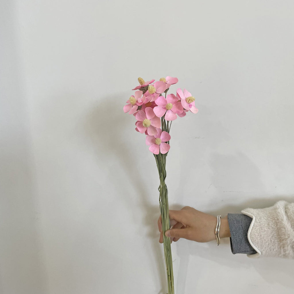 Orquídeas artificiales de 13" para bodas y eventos - Blanco