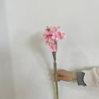 Orquídeas artificiales de 13" para bodas y eventos - Blanco